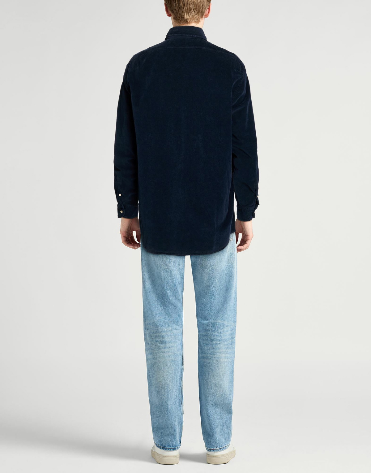Boglioli Mens Shirt Midnight in Blue