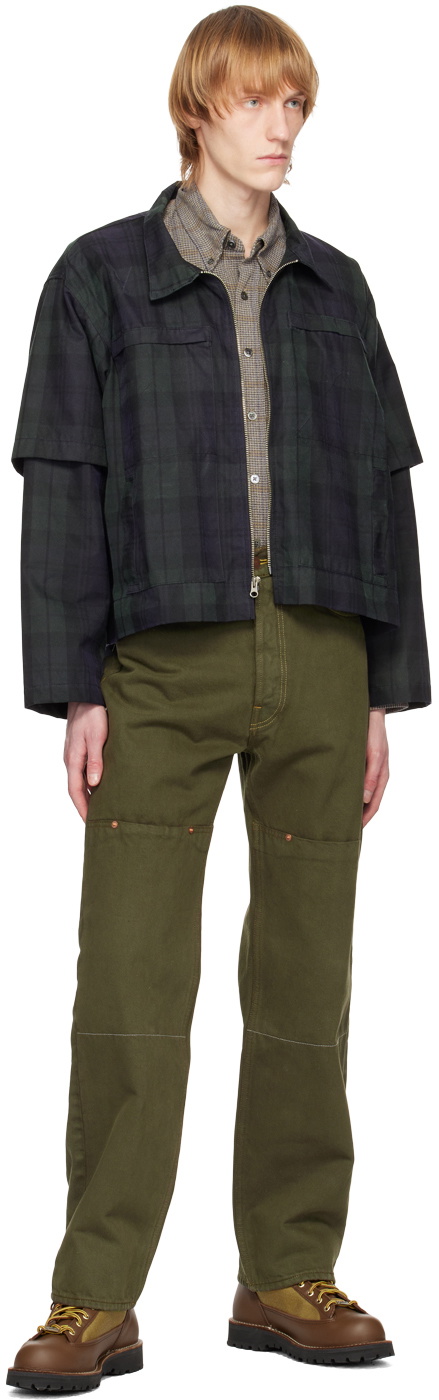 CARSON WACH Black Check Jacket
