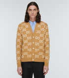 Gucci - GG jacquard wool cardigan