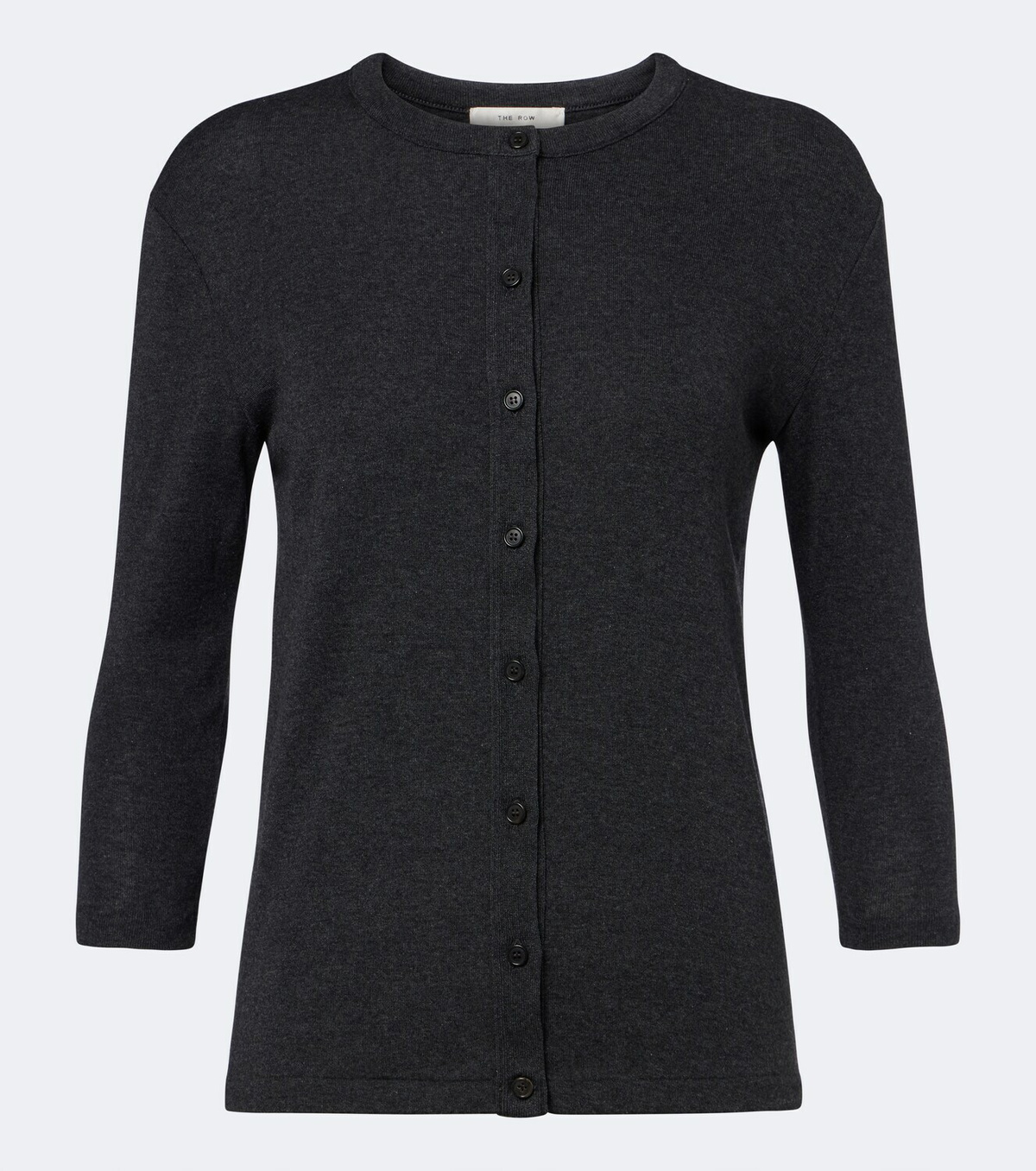 The Row Alena cotton, cashmere, and silk cardigan