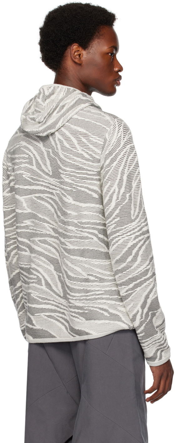 pet-tree-kor Black & Off-White Cactus Hoodie