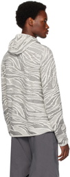 pet-tree-kor Black & Off-White Cactus Hoodie