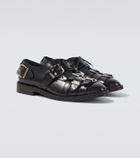 Simone Rocha Buckle-detail leather brogues
