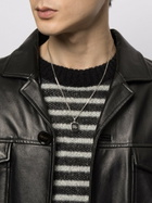 Dolce & Gabbana Silver-Tone Logo Necklace