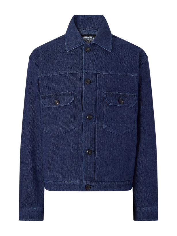 Photo: FrizmWORKS - Sashiko Denim Jacket - Blue