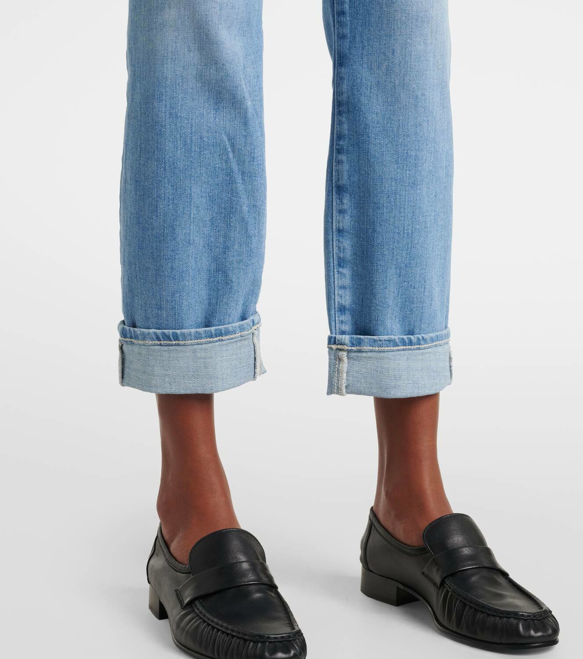 7 For All Mankind Mid-rise skinny jeans