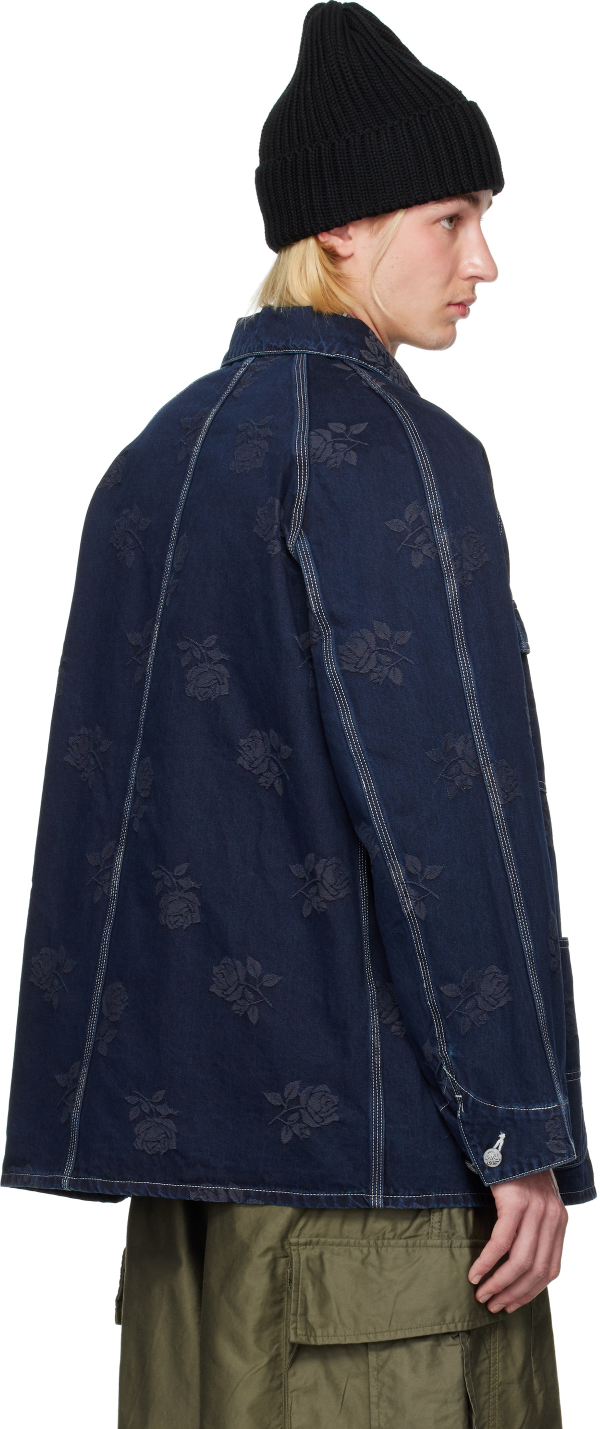 NEEDLES Indigo Coverall Denim Jacket Needles