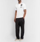 McQ Alexander McQueen - Logo-Appliquéd Cotton-Piqué Polo Shirt - White