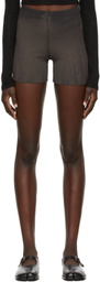 COTTON CITIZEN Grey The Ibiza Biker Shorts