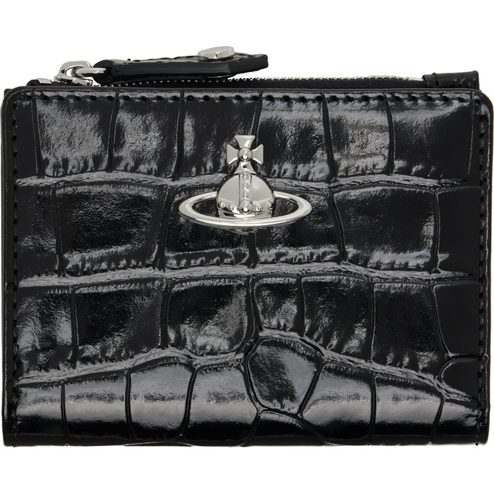 Photo: Vivienne Westwood Black Slim Flap Card Holder
