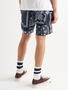 NEIGHBORHOOD - Bandana-Print Cotton Shorts - Black