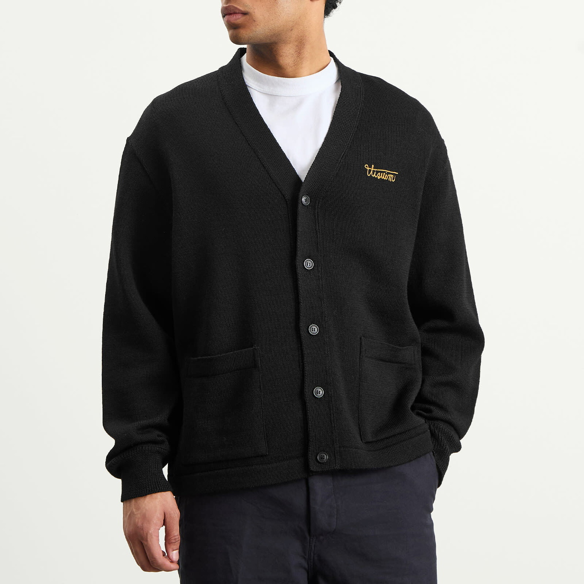 Visvim Men's Selmer Cardigan in Black