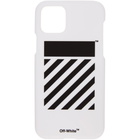 Off-White SSENSE Exclusive White Diagonal iPhone 11 Case