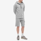 C.P. Company Men's Goggle Zip Hoody in Grey Melange