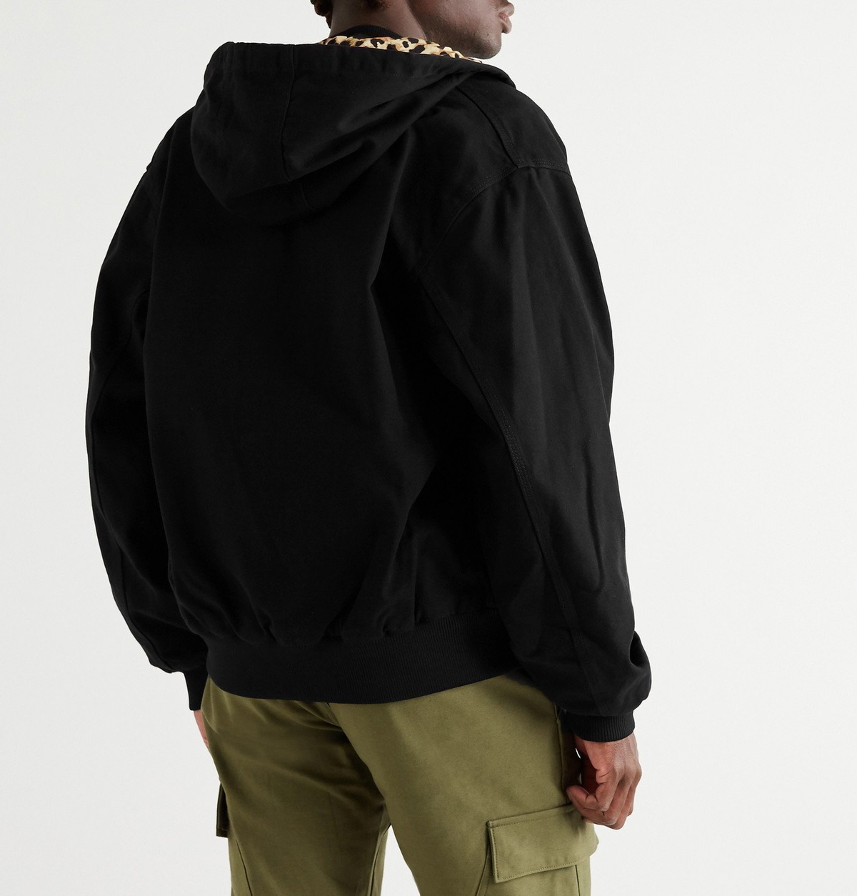 Carhartt WIP - Wacko Maria Logo-Appliquéd Cotton-Canvas Hooded 