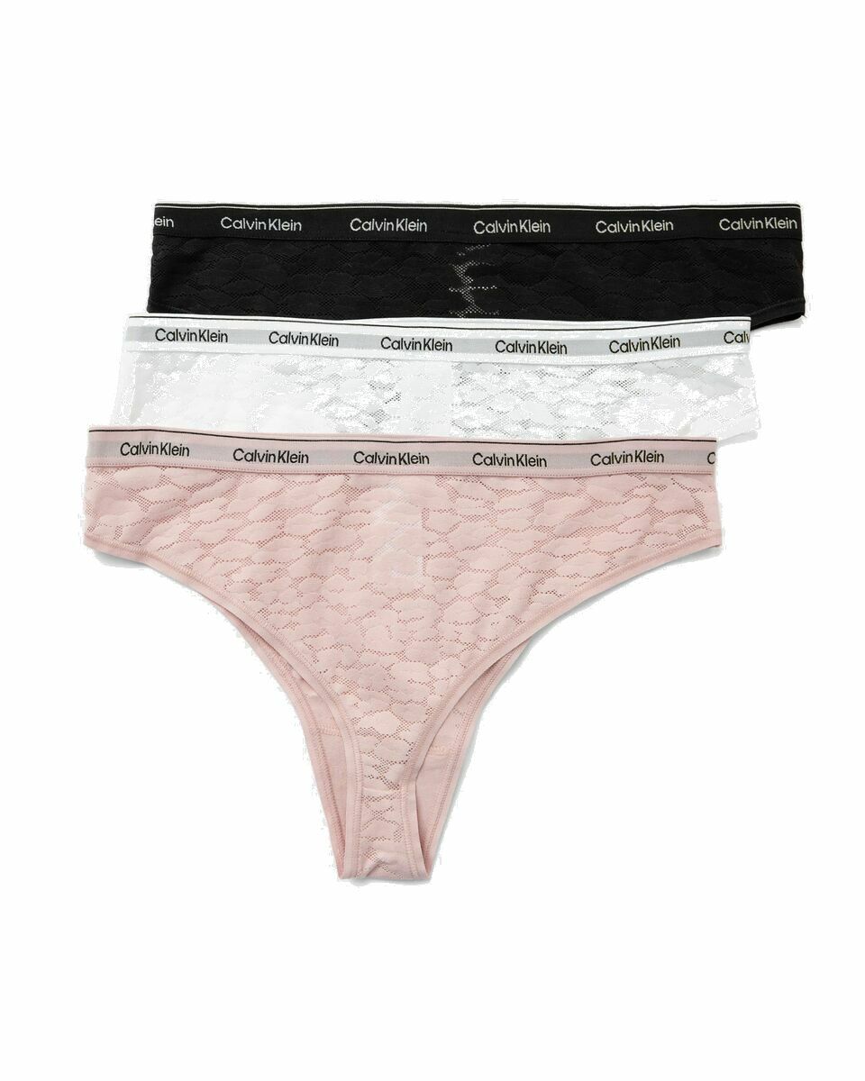Photo: Calvin Klein Underwear Wmns 3 Pack Brazilian (Low Rise) Multi - Womens - Panties