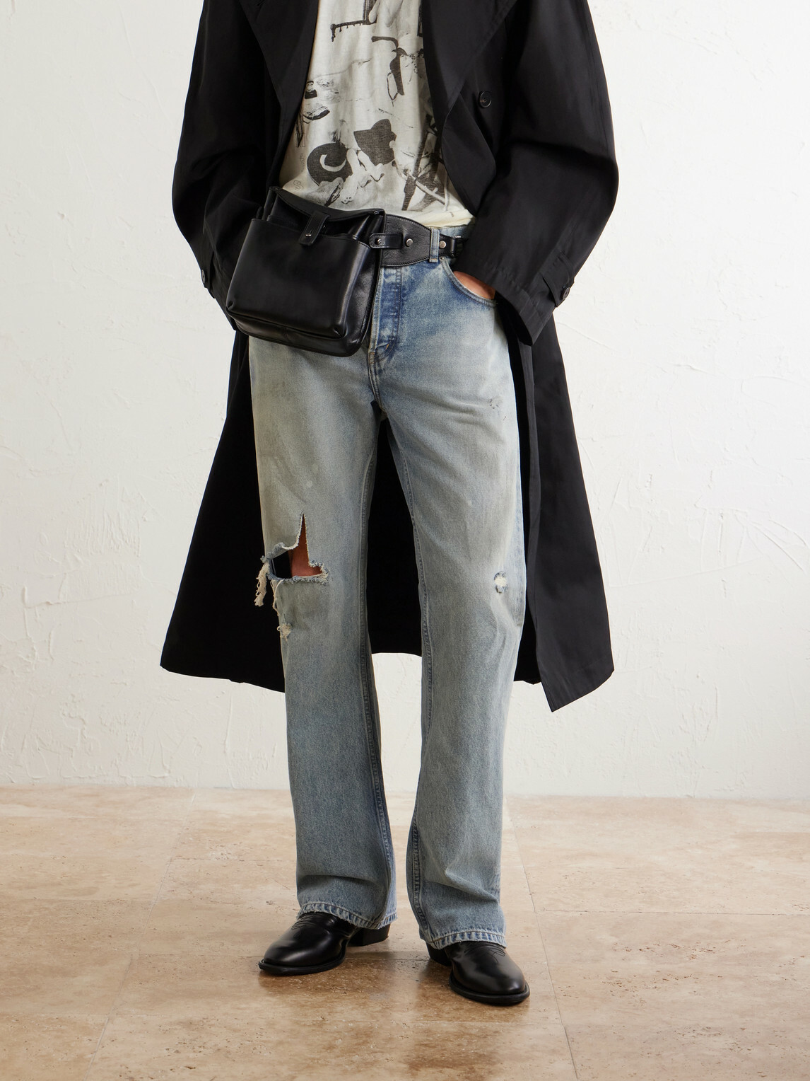 Enfants Riches Déprimés - Medical Waste Leather Belt Bag