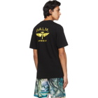 Palm Angels Black Military Wings T-Shirt