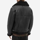 Acne Studios Men's Ian Shearling Jacket in Black