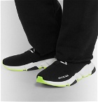 Balenciaga - Speed Stretch-Knit Sneakers - Black