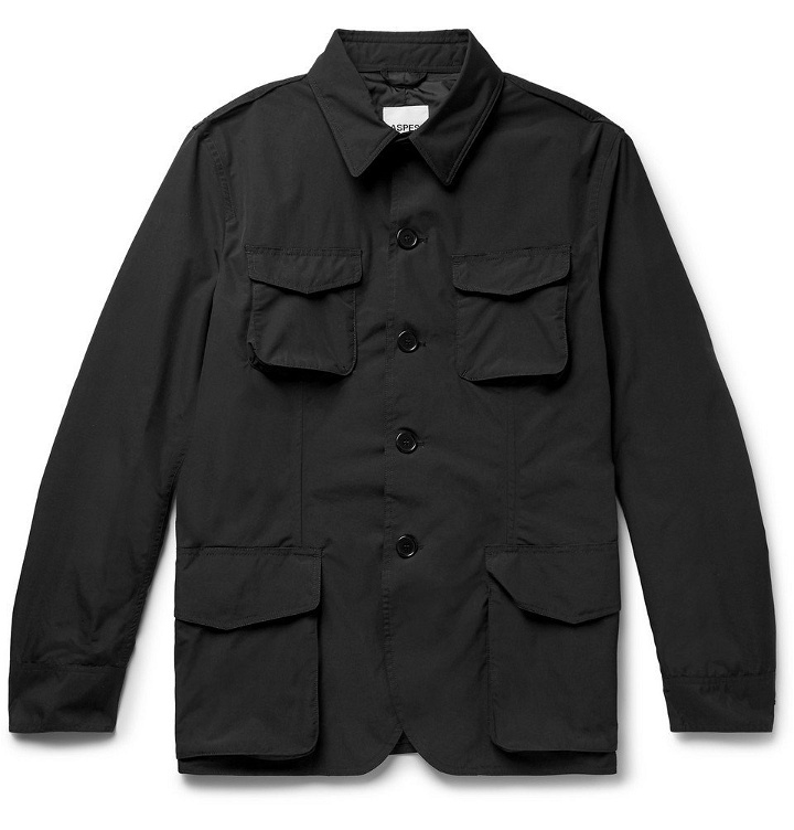 Photo: Aspesi - Slim-Fit Waterproof Nylon Field Jacket - Men - Black