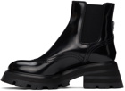 Alexander McQueen Black Wander Chelsea Boots