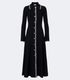Simkhai Ribbed-knit shirt dress