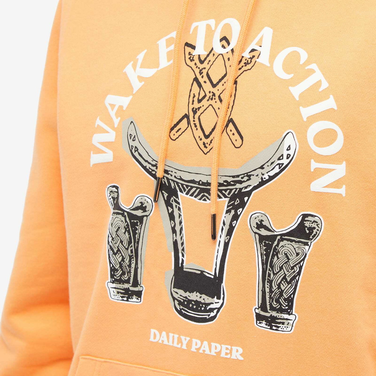 Daily paper hoodie discount orange