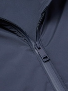 G/FORE - The Stinger Logo-Print Stretch-Jersey and Shell Golf Jacket - Blue