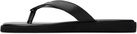 BOSS Black Embossed-Logo Flip-Flops
