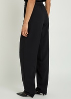 Joseph Pat Barrel-leg Cady Trousers Black