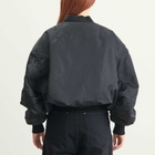 Entire Studios Women's Broad Bomber Jacket in Oil