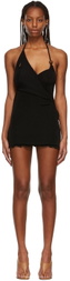TYRELL SSENSE Exclusive Black Barely There Dress