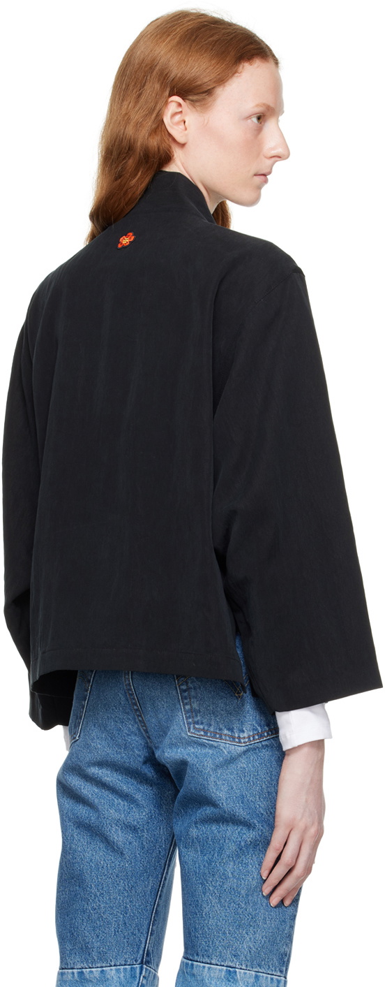 Kenzo Black Kenzo Paris Kimono Jacket