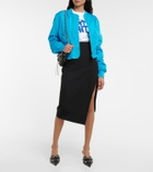 Off-White - Logo bomber jacket