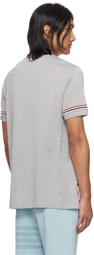 Thom Browne Gray Stripe T-Shirt