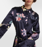 Gabriela Hearst Jane floral silk midi dress