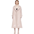 Chika Kisada Pink Patent Coat