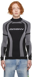 MISBHV Black & White Active Classic Long Sleeve Top