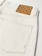 Massimo Alba - Oceano Straight-Leg Selvedge Jeans - White