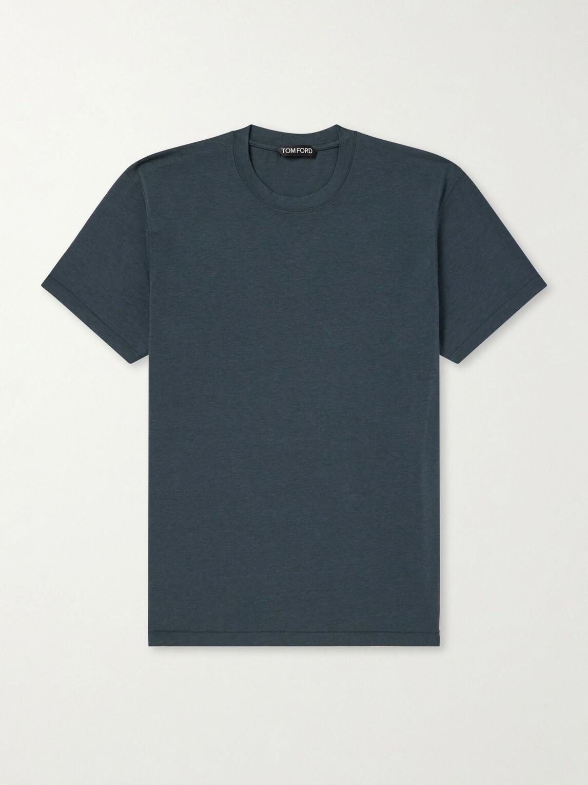 TOM FORD - Lyocell and Cotton-Blend T-Shirt - Green