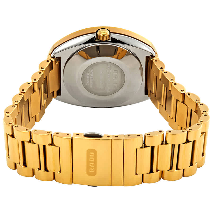 Rado Original Automatic Gold Dial Mens Watch R12413314 Rado