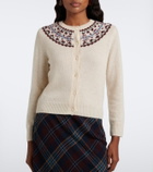 Dôen Olympe Fair Isle cashmere cardigan