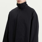 Studio Nicholson Men's Revere Trench Coat in Darkest Navy