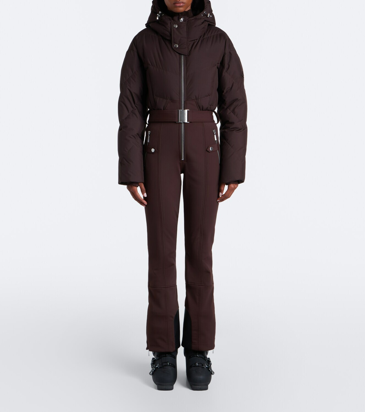 Cordova Ajax belted quilted ski suit