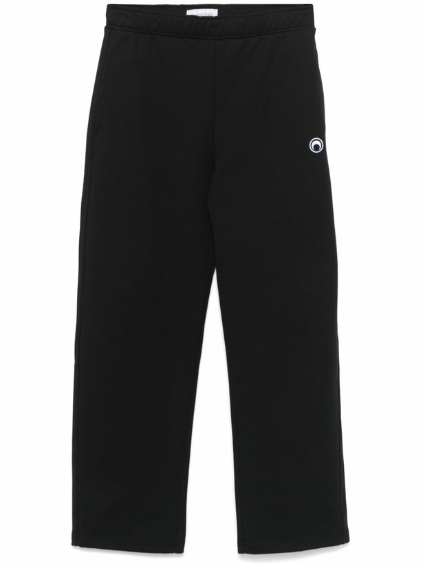 Photo: Marine Serre Logo Embroidery Straight-Cut Trousers