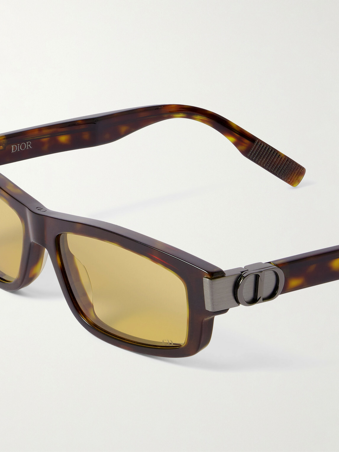 Dior Eyewear - CDIconS2I Rectangular-Frame Tortoiseshell Acetate Sunglasses