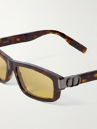Dior Eyewear - CDIconS2I Rectangular-Frame Tortoiseshell Acetate Sunglasses