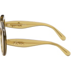 LOEWE Yellow Curvy Sunglasses