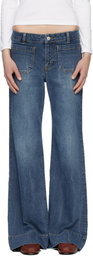 JEANERICA Blue St Monica Low Jeans